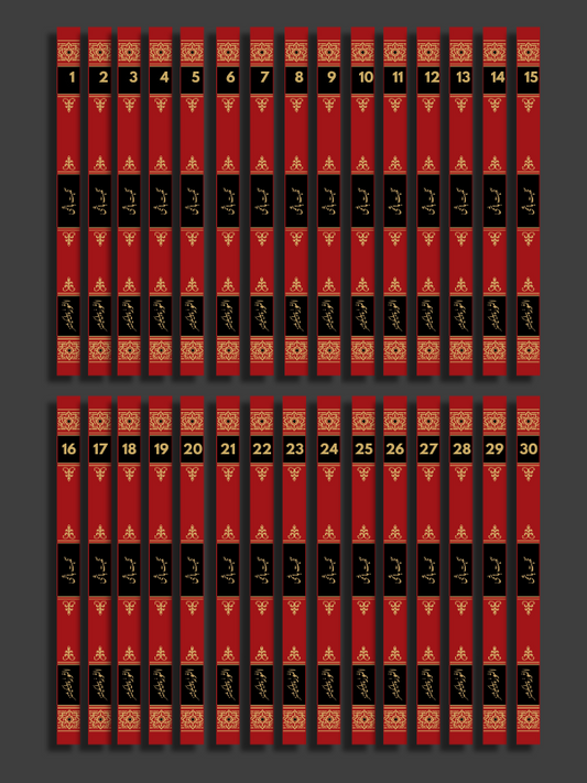 Qur'anan Ajaba Para(1-30) Paras Set