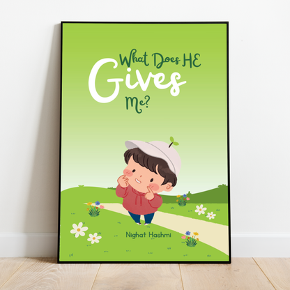 What does He gives me Poster(COH)