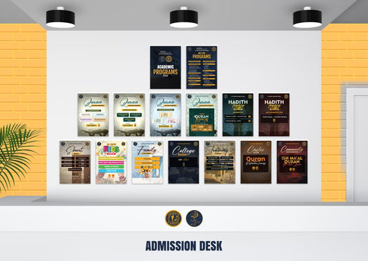 Academic Programs Wall Set